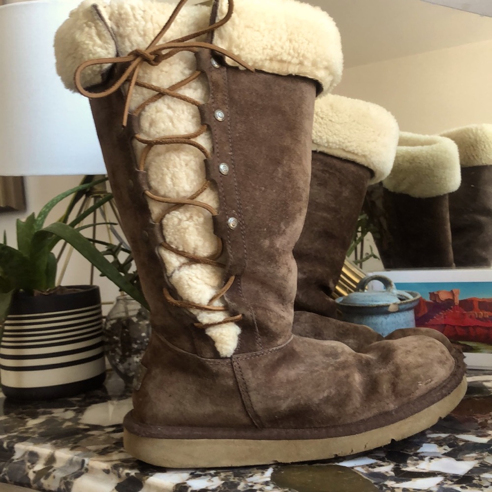 Ugg Lace Up Boots